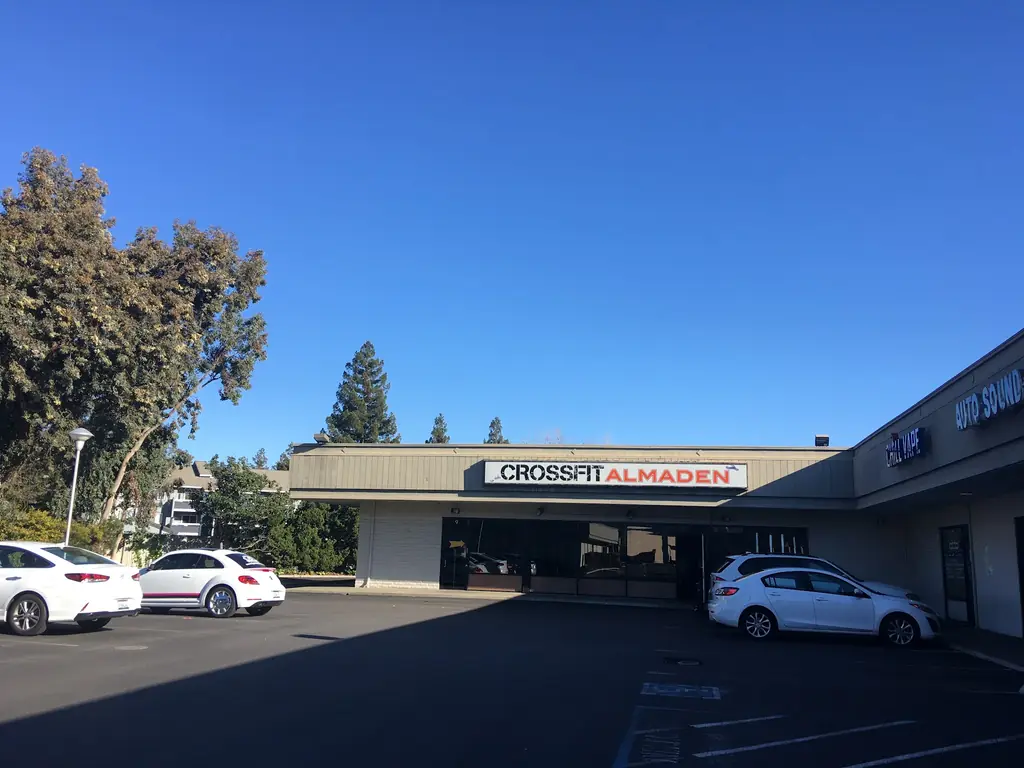 The exterior of CrossFit Almaden on Blossom Hill Road in San Jose